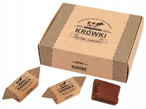 Krówki ciągutki kawowe w pudełku 250g - Zdjęcie 1 z 3