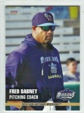 2019 San Antonio Missions (Triple A-Milwaukee Brewers) Fred Dabney