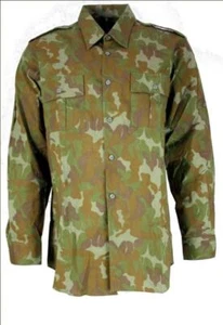 Genuine Romanian Army Surplus Leaf Camo M90 Cotton Shirt - Picture 1 of 1