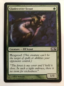 MTG Magic 2014 (M14) Gladecover Scout 176/249 LP - Picture 1 of 2