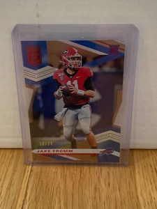 2020 Panini Donruss Elite Football Rookie Jake Fromm Red Die Cut /24 - Bild 1 von 2