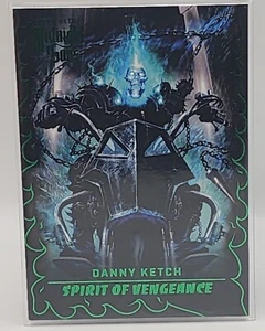 Fleer Ultra Midnight Sons - Danny Ketch - Spirit of Vengeance - Green - SV2 - Picture 1 of 2