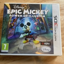 Epic Mickey Power Of Illusion (Nintendo 3DS)