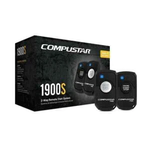 Compustar CS1900S , 2-Way Led Remote Start, 2-1 Button, 3000 Ft, Blade Ready FMX - Picture 1 of 6