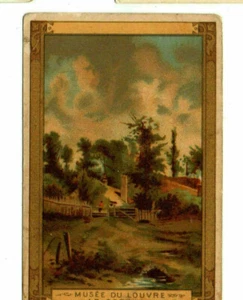 ANCIEN CHROMO - MUSEE DU LOUVRE - N°889 LE COTTAGE / CONSTABLE - ECOLE ANGLAISE - Picture 1 of 1