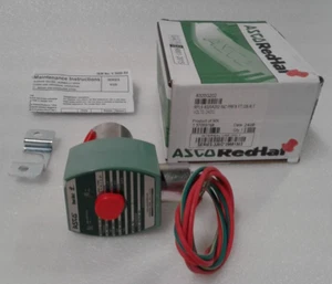 Asco 8320G202 Solenoid Valve 24VDC with Chipped Corner - New in Box - Picture 1 of 8