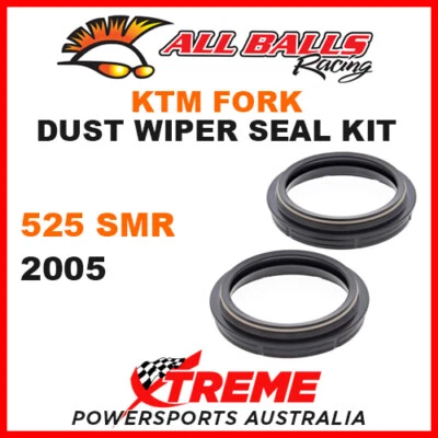 All Balls 57-105 KTM 525SMR 525 SMR 2005 Fork Dust Wiper Seal Kit - Image 1 of 2