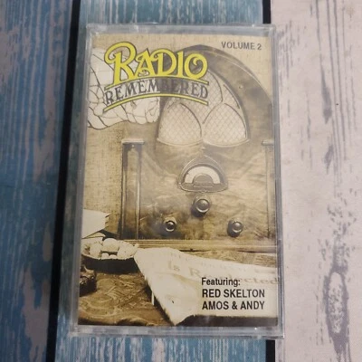 Radio Remembered Volume 2 Cassette Tape 1992 Red Skeleton Amos & Andy NEW SEALED - Image 1 of 4