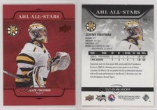 2021-22 Upper Deck AHL All-Stars Red Jeremy Swayman #AS-1 Rookie RC