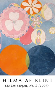Hilma Af Klint Postcard: No. 2 from The Ten Largest series, 1907,  4 x 6 in. - Picture 1 of 3