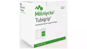 Molnlycke Tubigrip F Size 4 in. x 10m Elasticated Tubular Support Bandage 1438 - Picture 1 of 1