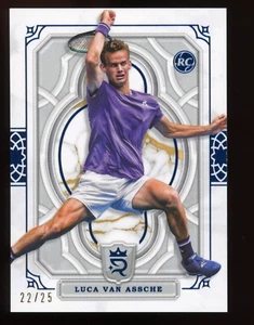 2024 TOPPS ROYALTY TENNIS - LUCA VAN ASSCHE ROOKIE BLUE PARALLEL /25 - Picture 1 of 2