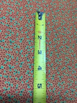 Tela de hojas de calicó pequeña 1 yarda 100 % algodón envío gratuito. GT1 Foto 1 de 2