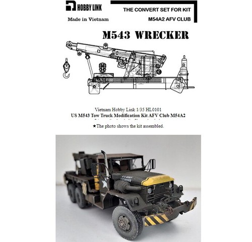 Hobby Link 1/35 M543 Wrecker Conversion Set for AFV Club M54A2 kit | eBay