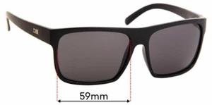 Lentes de repuesto para gafas de sol SFx se adaptan a Otis después del anochecer - 59 mm de ancho - Imagen 1 de 26