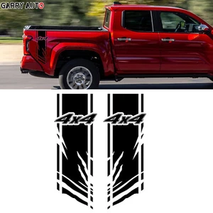 4X4 Vertical stripes Car Body Decal Vinyl Sticker For Dodge Ram 1500 Ford F-150 - Picture 1 of 10