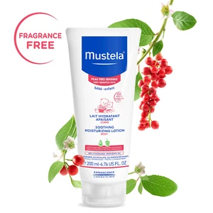 Loción corporal hidratante calmante Mustela 200 ml - TOTALMENTE NUEVA - Imagen 1 de 3