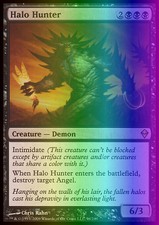 Magic the Gathering MTG Halo Hunter (96) Zendikar   LP FOIL