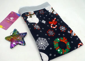 Size 16 girls Leggings Soft Girls Snowman Long Trousers Pants Keychain - Picture 1 of 3