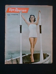 "UGE-REVYEN" n.34/1951.Sally Forrest.Maureen O'Hara.Lucille Ball.Anouk. - Foto 1 di 8