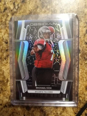 2020 Obsidian FOTL Michael Vick Patch Cutting Edge /50 - Image 1 of 2