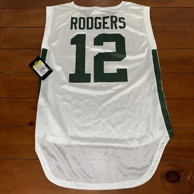 Camisa Aaron Rodgers Green Bay Packers Nike NFL Mujer Corte Talla Pequeña Foto 1 de 4