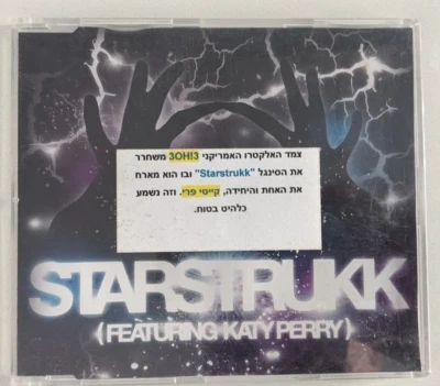 KATY PERRY W 3OH!3 ‎– Starstrukk  ISRAELI PROMO CD  SINGLE Foto 1 de 4