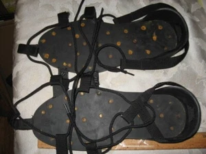 foot cleates--rubber with laces-- - Picture 1 of 5