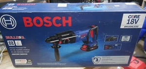 Bosch GBH18V-26DK25 18V EC Brushless SDS-plus Bulldog 1 In Rotary Hammer Kit NEW - Picture 1 of 8