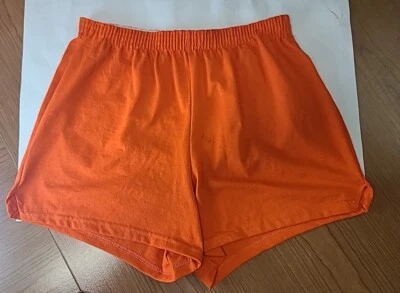 Pantalones Cortos de Gimnasio Soffe Vintage Naranja Para Mujer Talla XL 3 Pulgadas Entrepierna  Foto 1 de 4