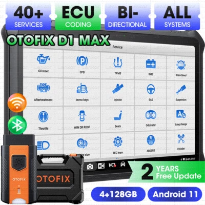 OTOFIX D1 MAX Valise Diagnostic Auto scanner OBD2 Codage ECU Programmation clé - Image 1 of 4