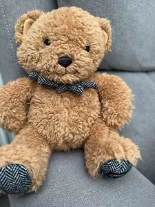 House of Fraser Teddy Bear 2020 Soft Plush Cuddly Collectable 8” - Picture 1 of 7