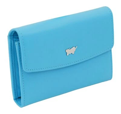 Braun Büffel Joy Mini Zip Wallet Geldbörse Turquoise türkis Neu - Bild 1 von 4