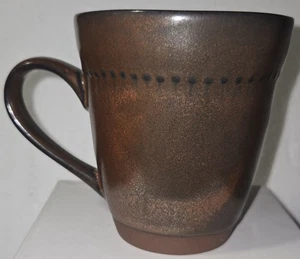 Sango "Cyprus Sienna" 4675 Rustic Brown 10 oz Coffee/Tea Mug - Picture 1 of 7