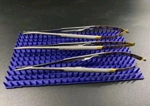 Menge 3 Hu-Friedy Castroviejo Nadelhalter runder Griff 18 cm (7') NH5024SIM - Bild 1 von 2