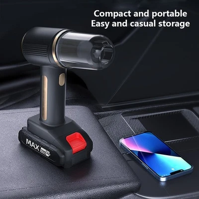 4 in 1 Upgrade Car Vacuum Cleaner Air Blower Wireless Handheld Rechargeable MiVD - Image 1 of 2