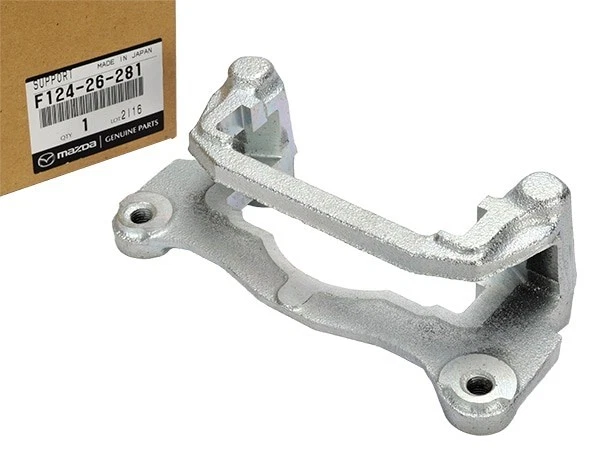 Soporte de montaje de freno trasero genuino Mazda RX-7 FD3S F124-26-281 Foto 1 de 1