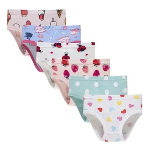 Girls Underwear For Toddler Kids Cotton 6-Pack Size 2t 3t - Picture 1 of 6