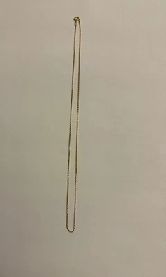 Rolo chain 1.2mm 14kt gold filled with spring ring 18" 1pc - Image 1 of 4