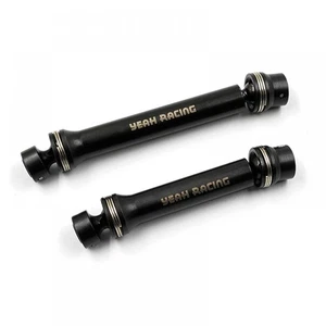 NEW Yeah Racing AXCP-012BK HD Steel Front & Rear Center Shaft Set for Axial Capr - Picture 1 of 3