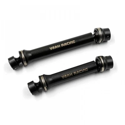 NEW Yeah Racing AXCP-012BK HD Steel Front & Rear Center Shaft Set for Axial Capr - Image 1 of 3