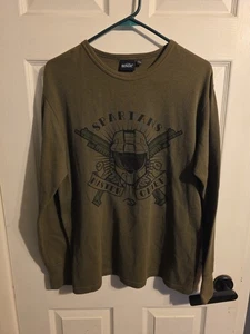 2007 Halo 3 Thermo Langarm T-Shirt Herren XL grün Spartan Master Chief Bungie - Bild 1 von 5