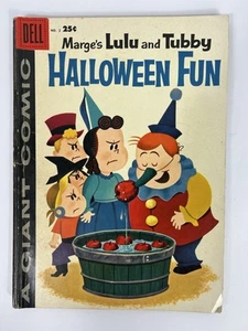 1958 "Marge’s Lulu & Tubby Halloween Fun" A Giant Comic Book #2 Dell U.S.A. - Picture 1 of 9