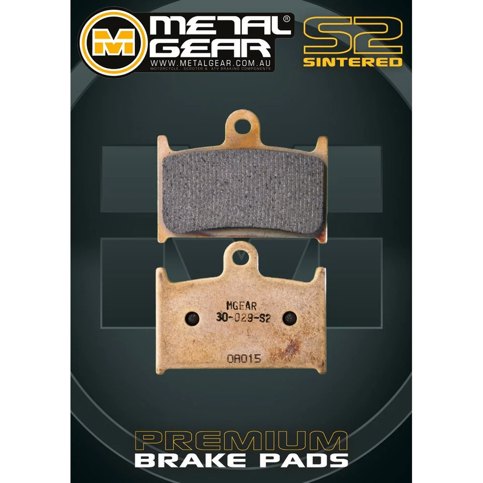 Brake Pads Sintered S2 Front Left or Right for MZ/MUZ 1000 S 2003 2004 2005 2006 - Изображение 1 из 1