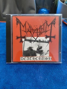 Mayhem Deathcrush Anit-mosh 003 DSP1993 Red Cover Mini Album Black Metal - Picture 1 of 5