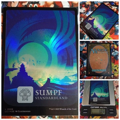 MTG Swamp Art 🇩🇪 Nm Ixalan Adventure Land FOIL The Lost Caverns of Ixalan Og - Bild 1 von 4