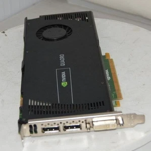 NVIDIA Quadro 4000 Video Card PCIe 2GB 2*Display Port 1*DVI - Picture 1 of 4