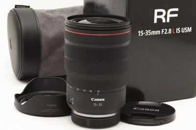 Mint Canon RF 15-35mm f2.8 L IS USM Lens (Canon RF) with Hood, Case, & Box 49683 - Image 1 of 4