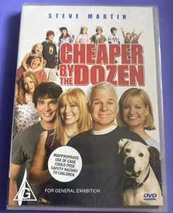 Cheaper By The Dozen (DVD, 2004) New Sealed Region 4 Fast & Free Post! - Picture 1 of 2