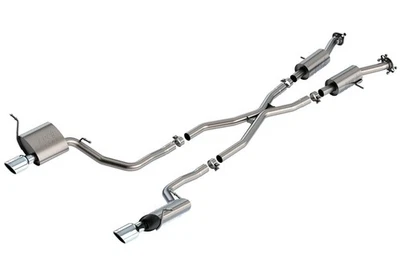 Borla Exhaust System Kit fits 2014 2015 2016 2017 Jeep Grand Cherokee 3.6L V6 FL - Image 1 of 4
